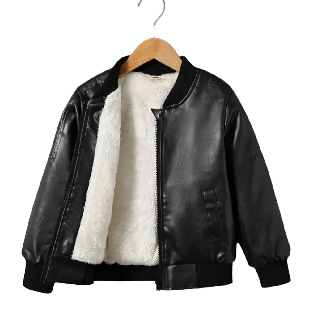Chaqueta Ecocuero Soft Berlin Unisex Ni&ntilde;os image number 1.0