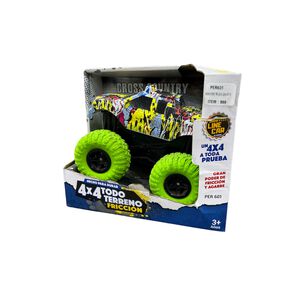 Auto O Camioneta Monster Truck 4x4 Con Fricci&oacute;n