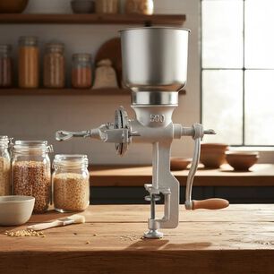 Molino Moledor Manual Met&aacute;lico Para Cereales Maiz Granos Con Manilla