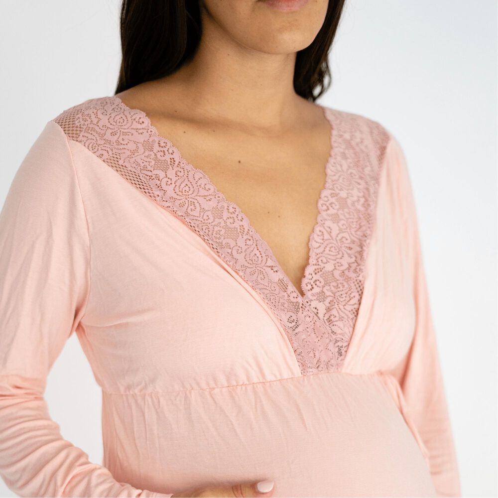 Pijama Maternal Y De Lactancia 2rios image number 1.0