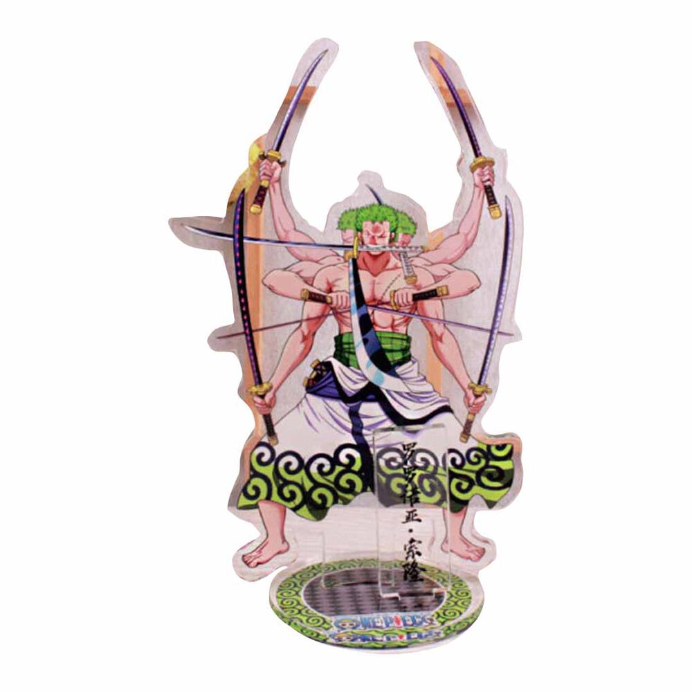 Figura Acrilica Anime Zoro Samurai One Piece image number 0.0