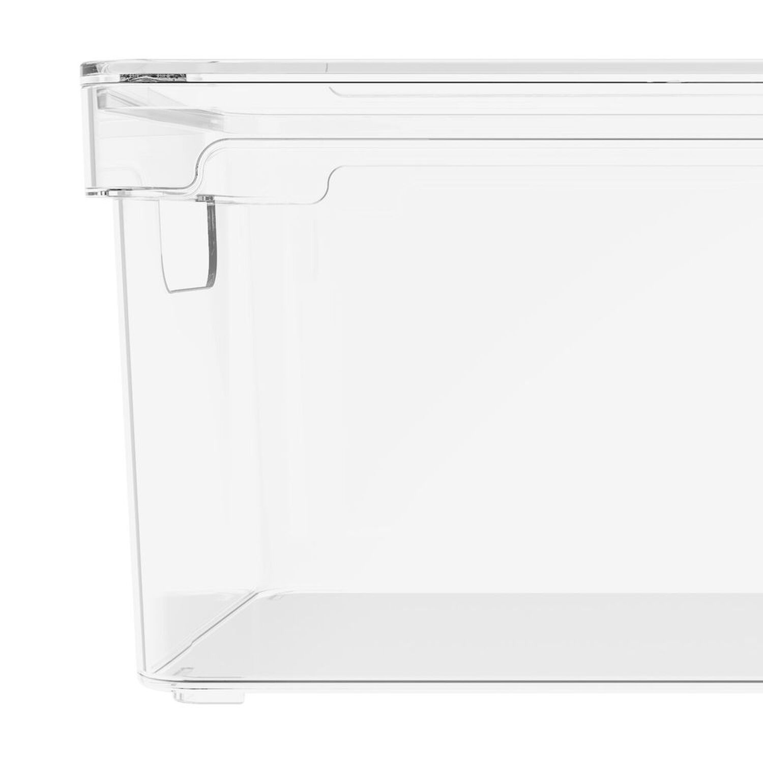 Organizador De Despensa Con Tapa Clear 30 X 15 X 13 Cm image number 2.0