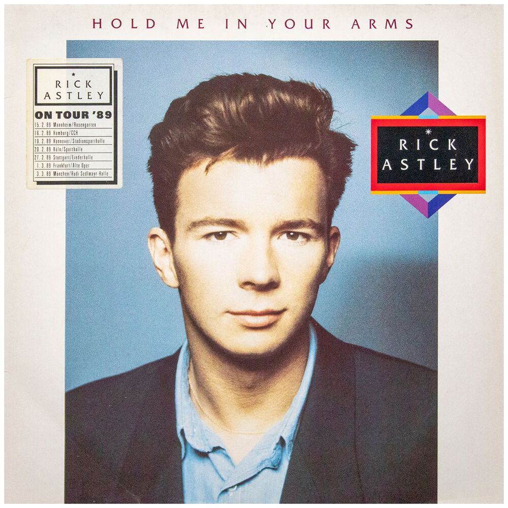 Rick Astley - Hold Me In Your Arms | Vinilo Usado image number 0.0
