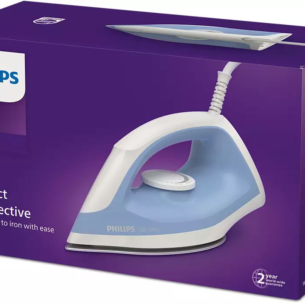 Plancha De Ropa Philips Dry Iron 1200w Dst0520 Serie 500 image number 11.0