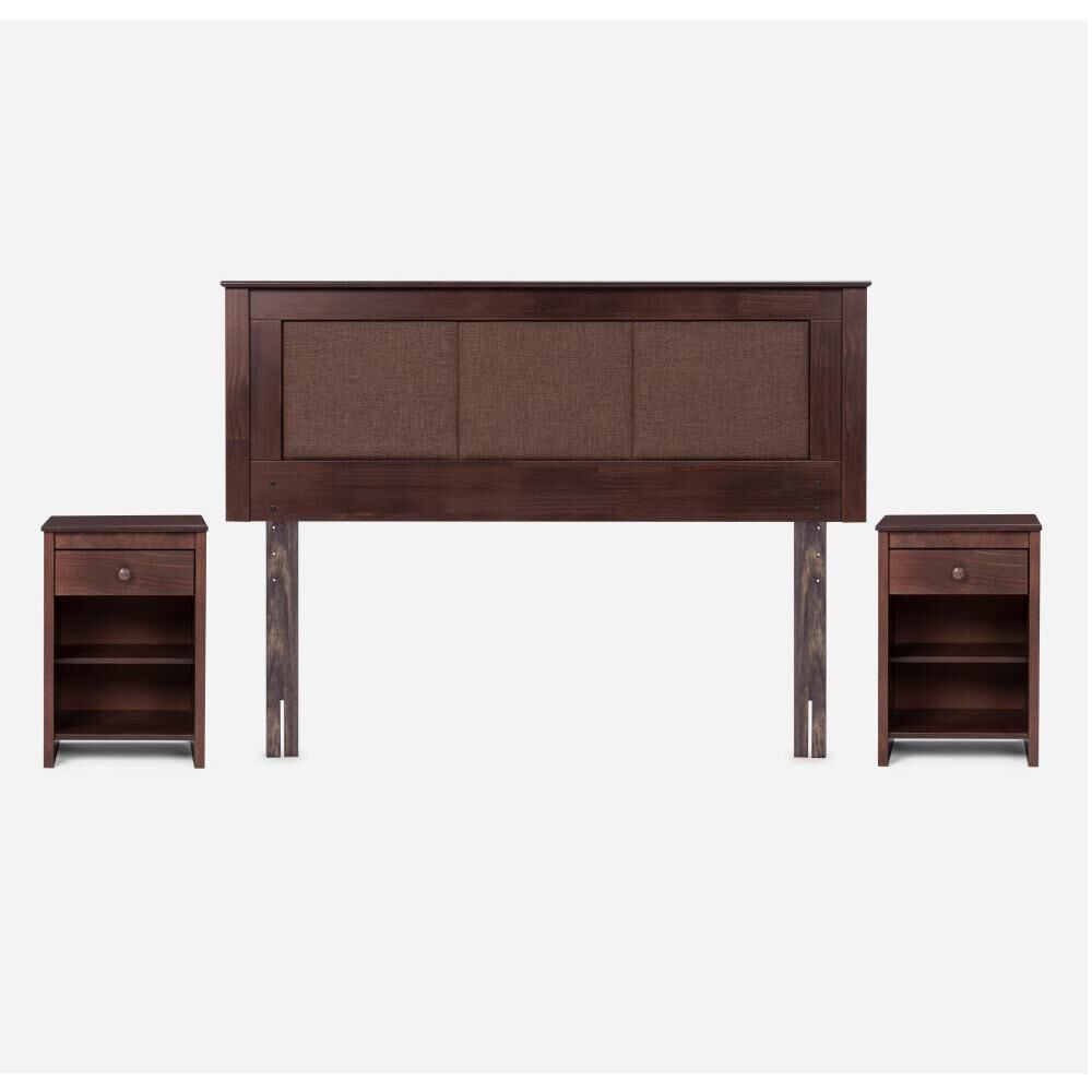 Cama Europea Rosen New Style 6 / 2 Plazas / Base Dividida + Set De Maderas image number 2.0