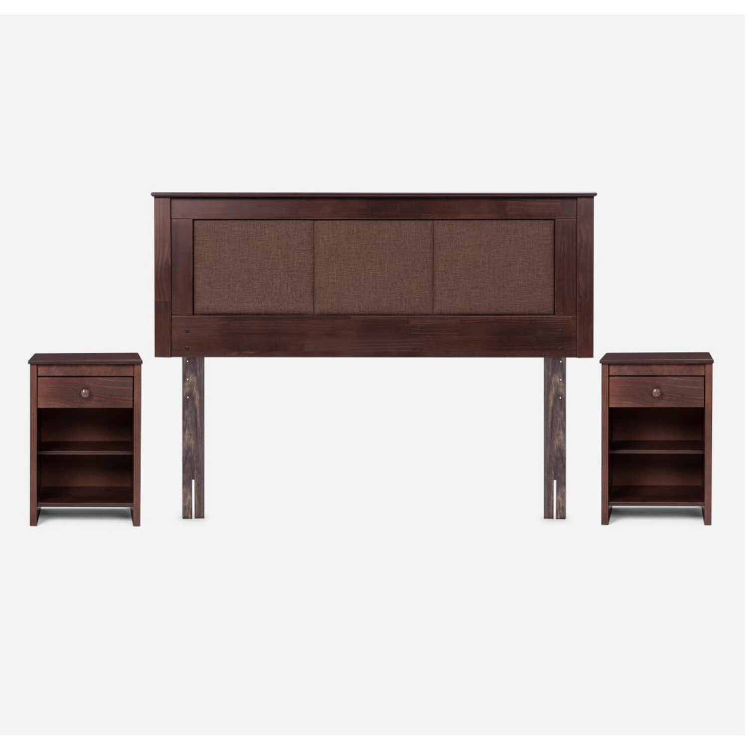 Cama Europea Rosen New Style 6 / 2 Plazas / Base Dividida + Set De Maderas image number 2.0