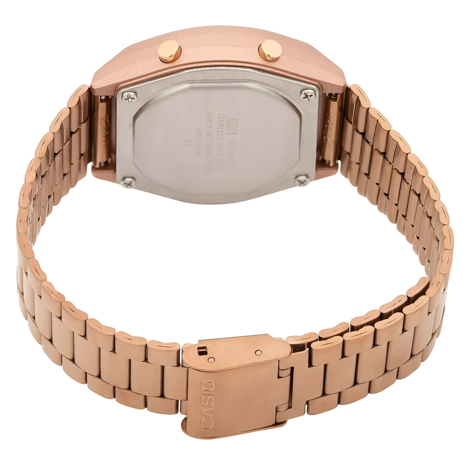 Reloj Digital Casio Oro Rosa Mujer B640wmr-5adf image number 1.0