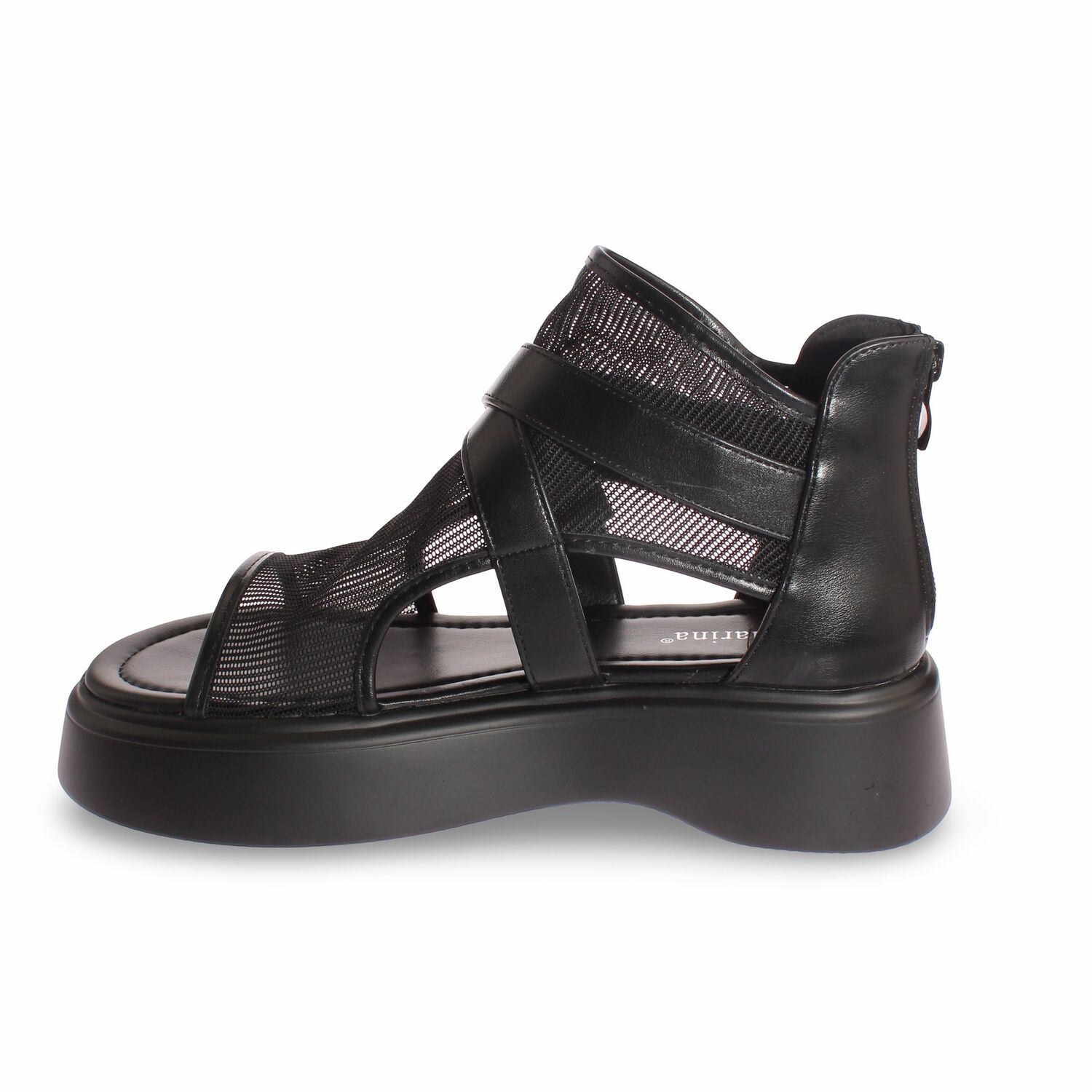 Sandalia Plataforma Negro Andarina Art. 50676negros image number 3.0