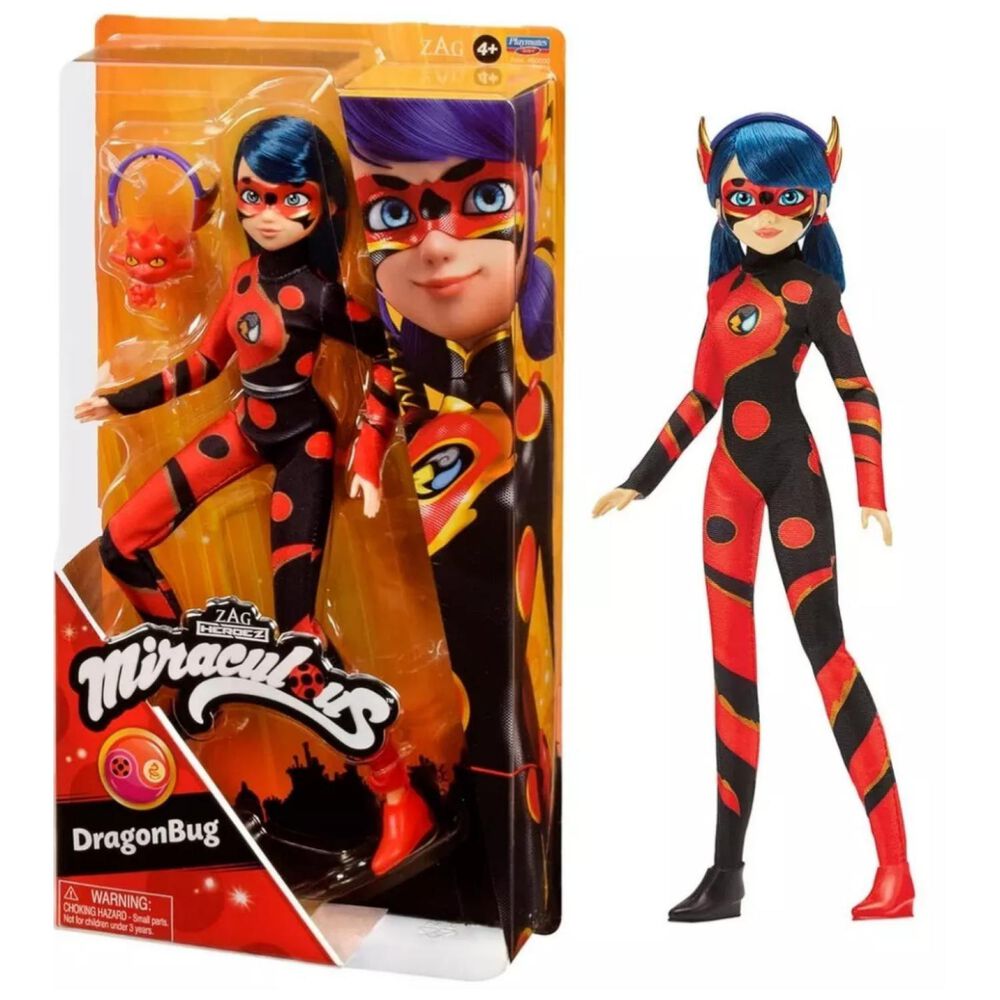 Juguete Figura Muñeca Dragonbug 28cm Miraculous image number 4.0
