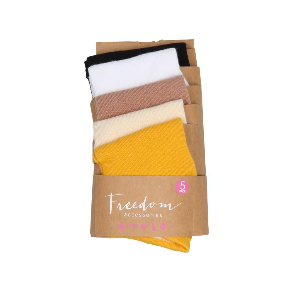Pack Calcetines Mujer Freedom / 5 Piezas image number 0.0