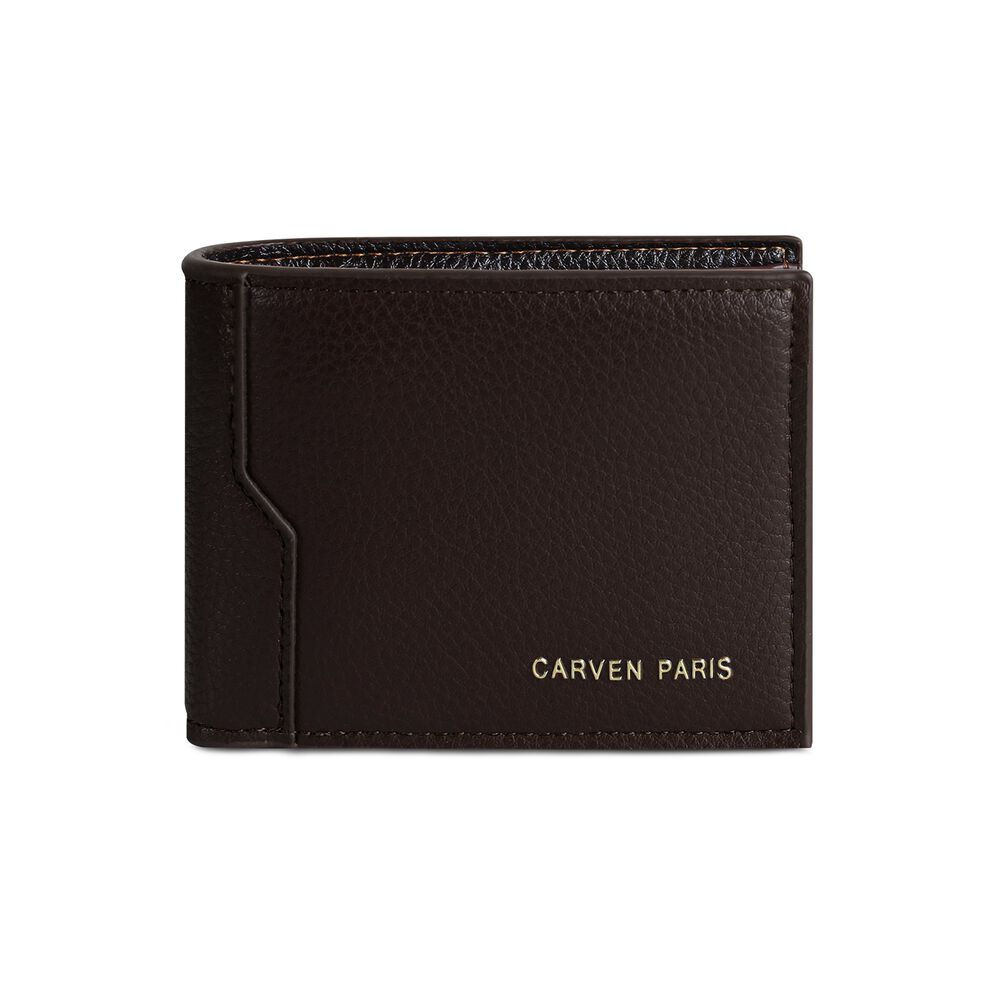 Billetera Hombre Dante Caf&eacute; Oscuro Con Monedero Carven Paris image number 2.0