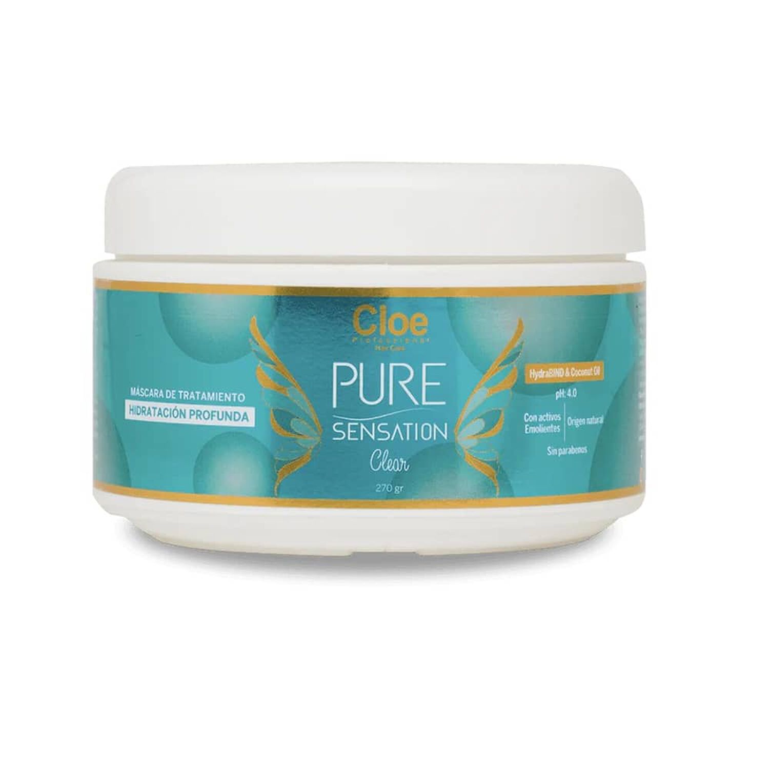 M&aacute;scara Pure Sensation Clear Cloe 270gr image number 0.0