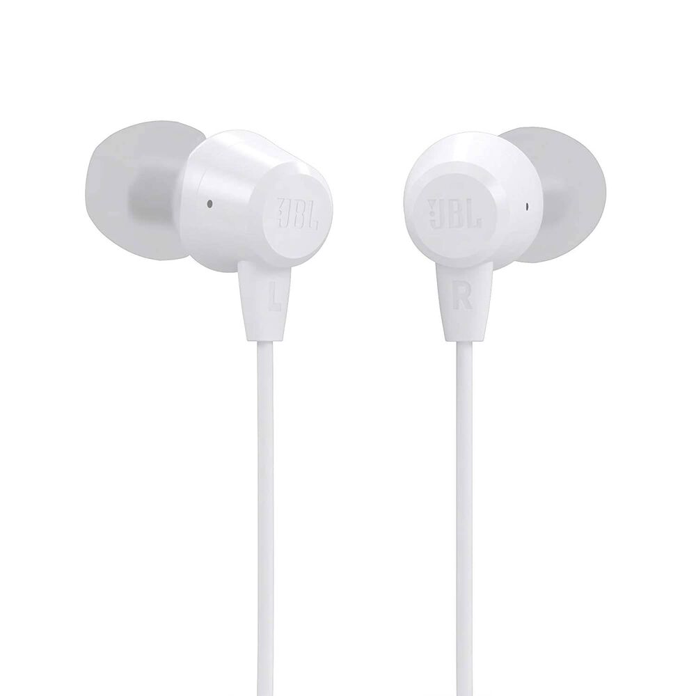 Audifono Jbl In Ear Con Manos Libre Harman C50 Hi Bass White image number 2.0