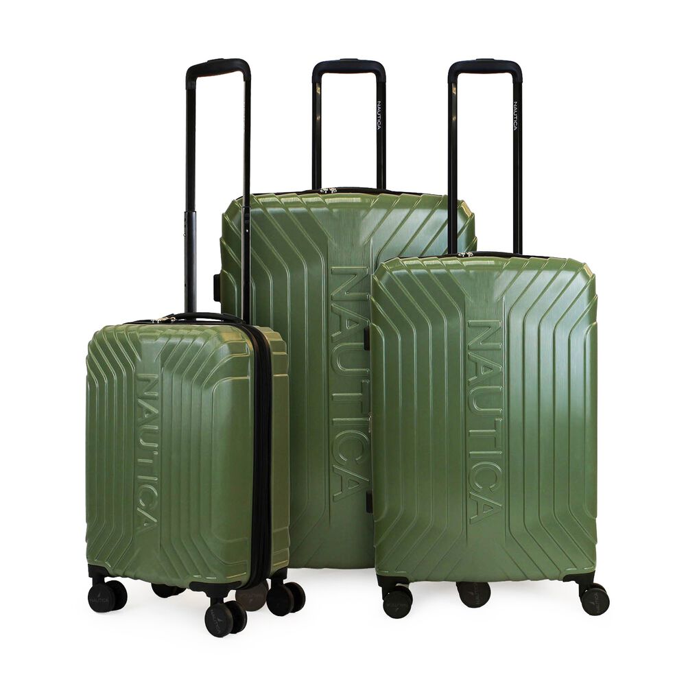 Set De 3 Maletas S+m+l Nautica San Blas Verde image number 0.0
