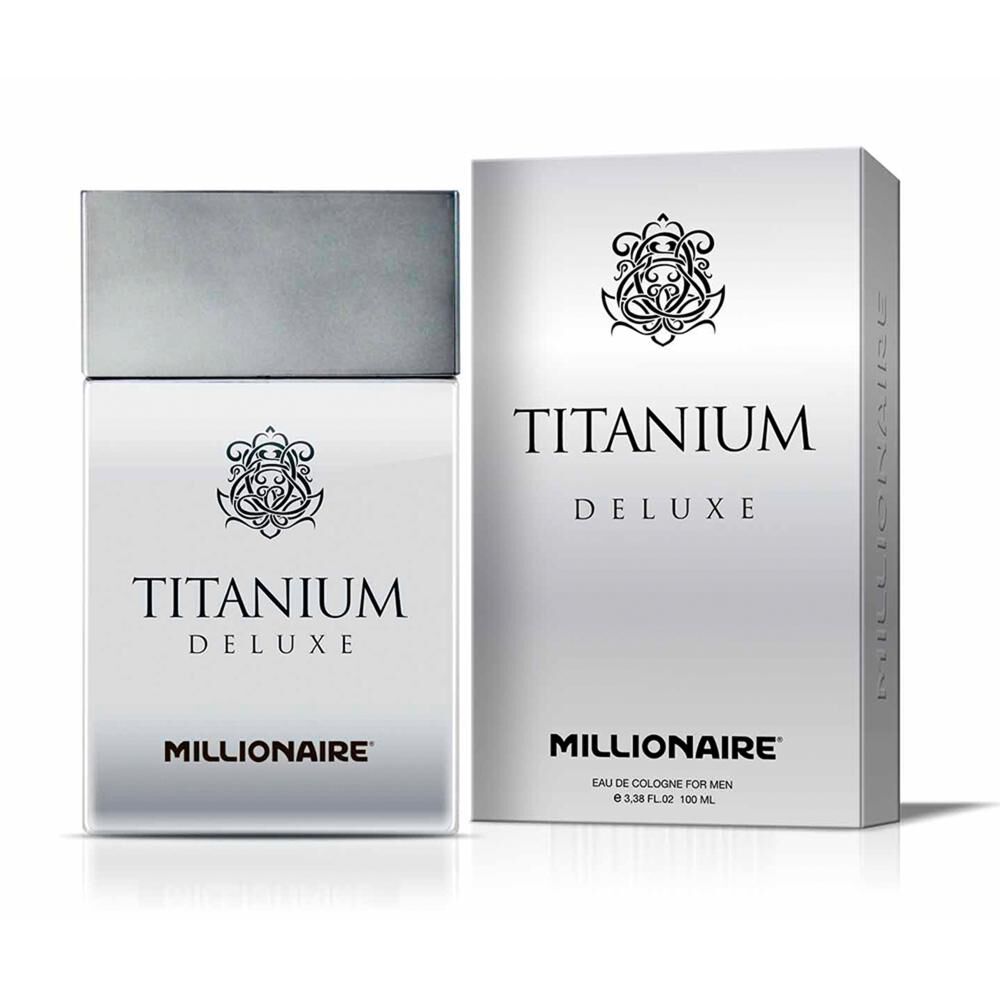 Perfume Hombre Titanium Deluxe Millionaire / 100 Ml / Eau De Parfum