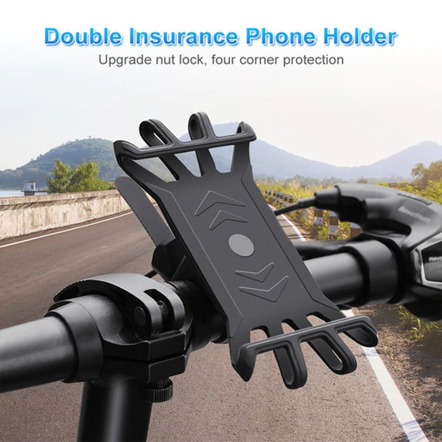 Soporte Base De Celular Para Bicicleta Giratorio Motocicleta Bici Ruta Deportiva Flexible image number 7.0