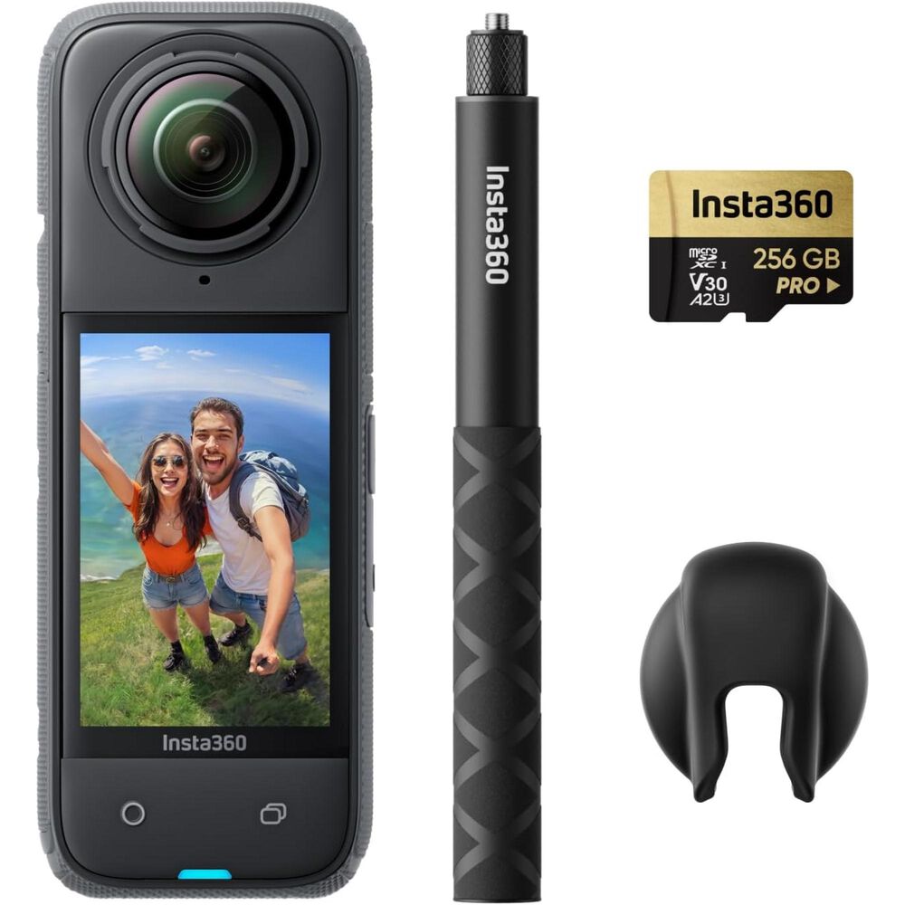 Insta360 X4 - Bastón Invisible + Protector De Lentes + Memoria 256gb image number 0.0