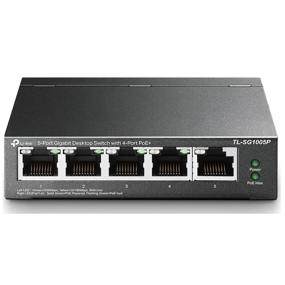 Switch De Sobremesa Con 5 Puertos Tp-link Tl-sg1005p image number 1.0