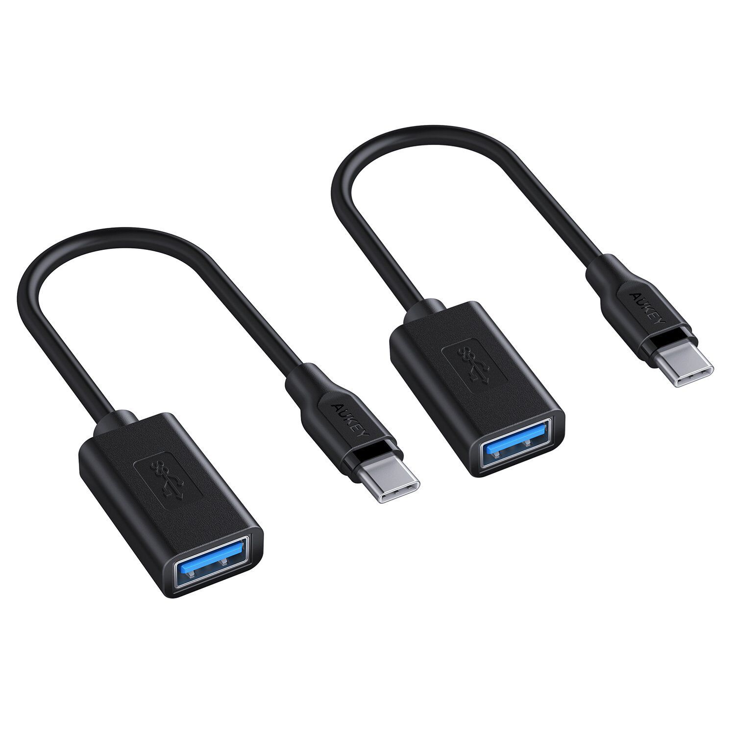Aukey Adaptador Usb 3.1 Gen1 Tipo C A Usb 3.0 A/f Negro Cb-a26 image number 0.0