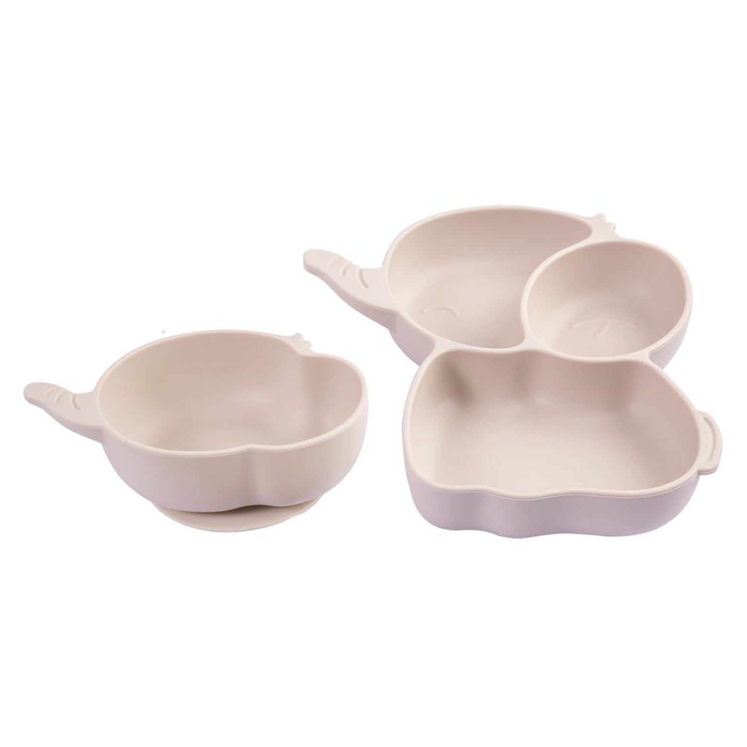 Set Alimentacion Bebesit Elefante Silicona Beige image number 4.0