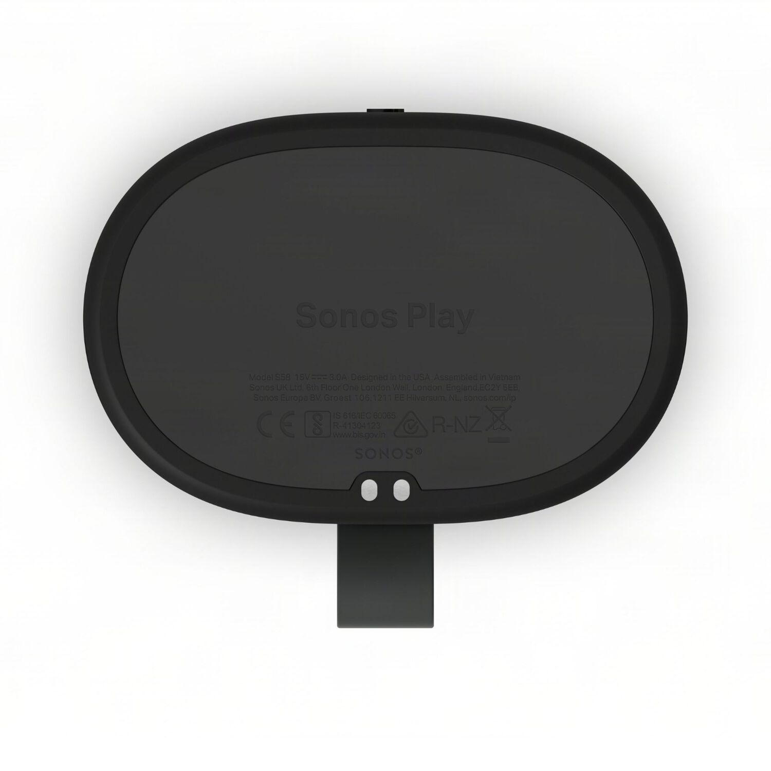 Parlante Bluetooth Wifi Port&aacute;til Sonos Play Negro image number 7.0