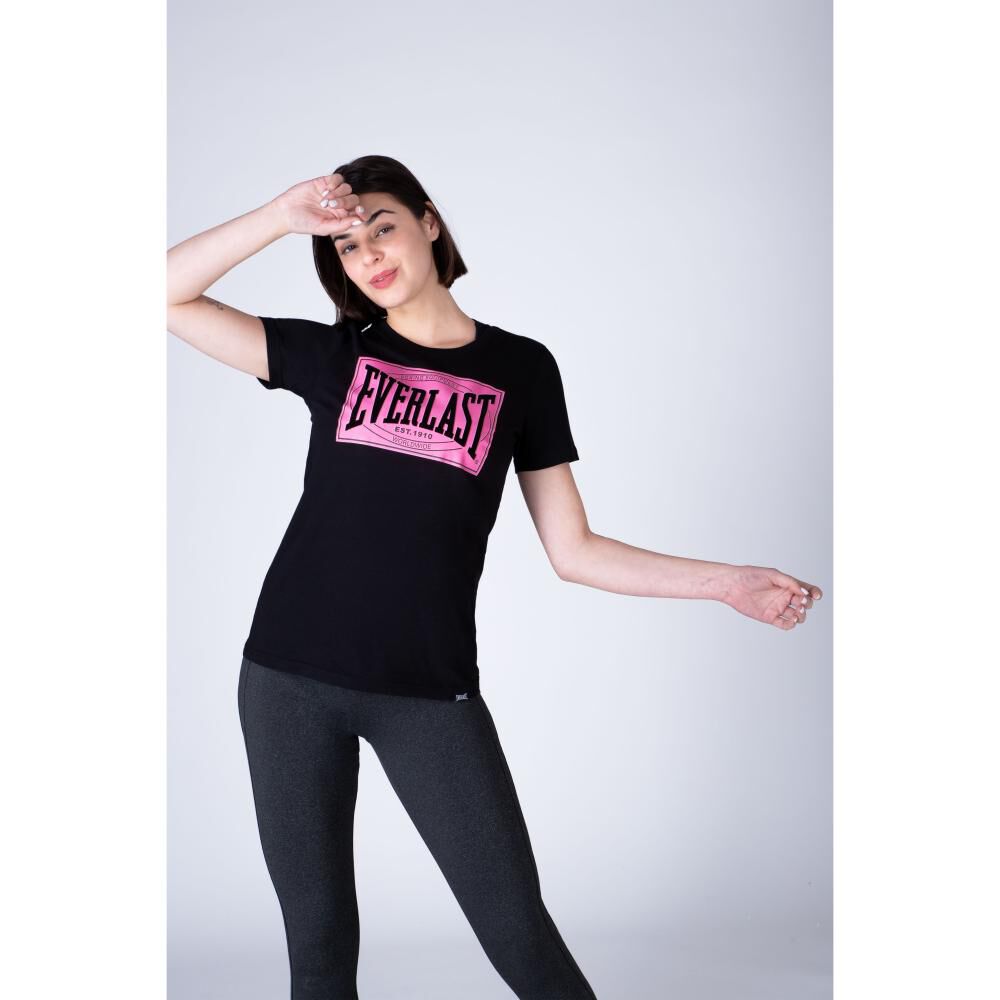 Polera M/c Select Negro Everlast image number 4.0