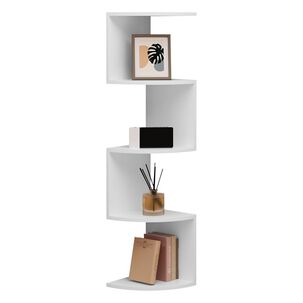 Estante Esquinero Flotante Pared 5 Niveles