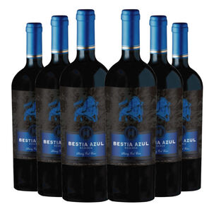 6 Vinos Bestia Azul Reserva Cabernet Sauvignon