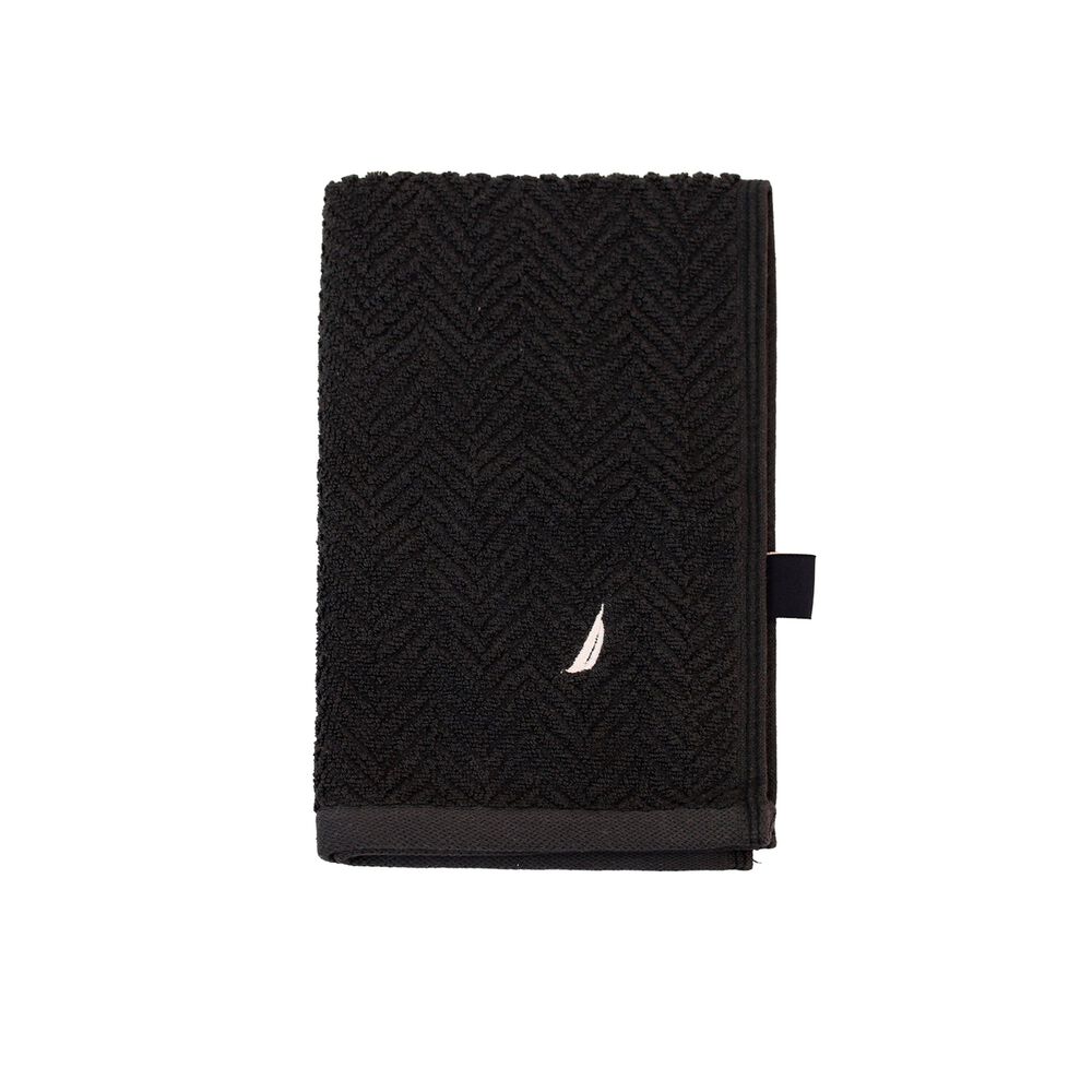 Toalla De Mano Vis Nautica 100% Algod&oacute;n Alta Calidad 30x50cm Negro image number 4.0