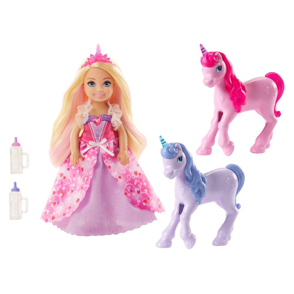 Barbie Dreamtopia Muñeca Princesa Chelsea Y Unicornios image number 0.0