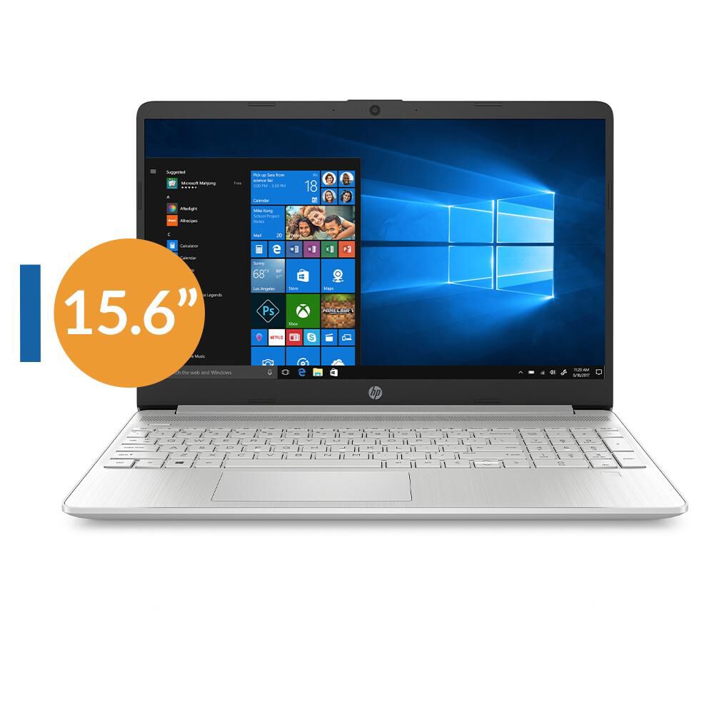 Notebook 15,6" HP 15-DY2055LA / Intel Core I5 / 8 GB RAM / Integrada: Gráficos Intel Iris X / 256 GB SSD image number 0.0