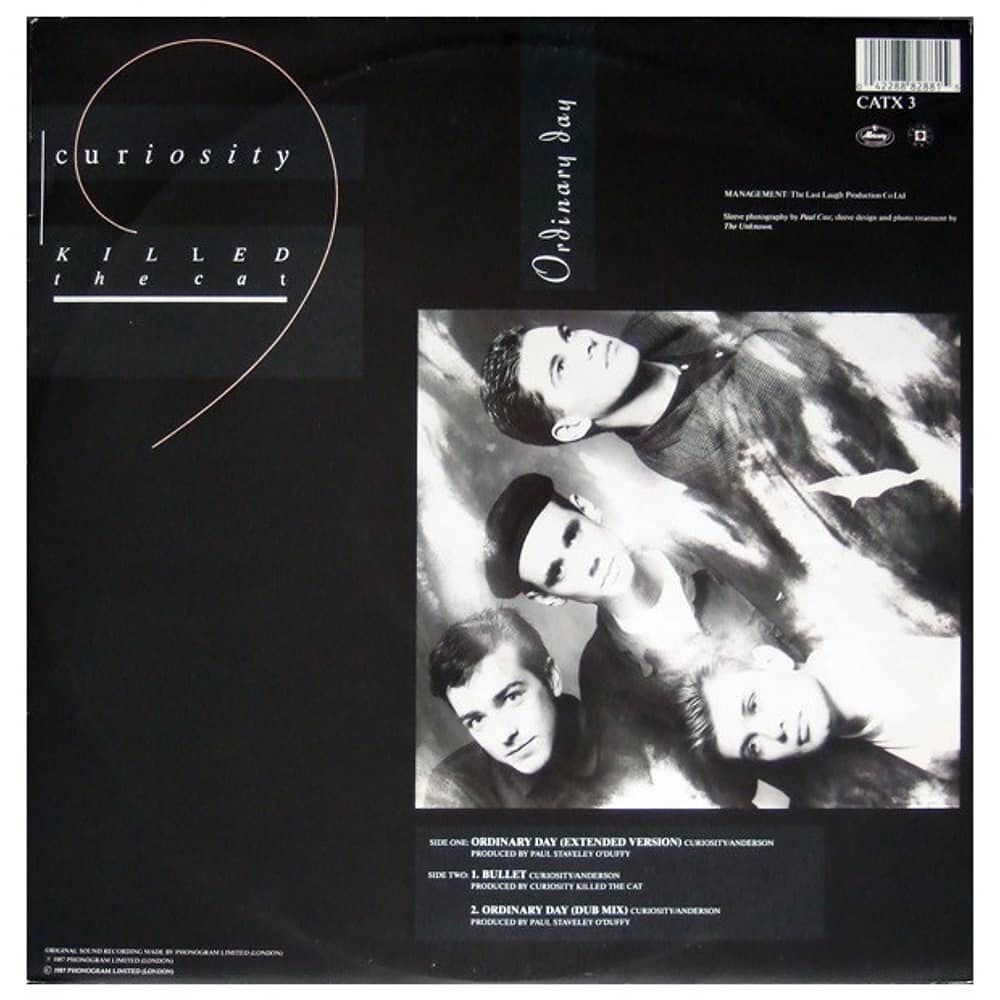 Curiosity Killed The Cat - Ordinary Day | 12" Maxi Single Usado image number 0.0