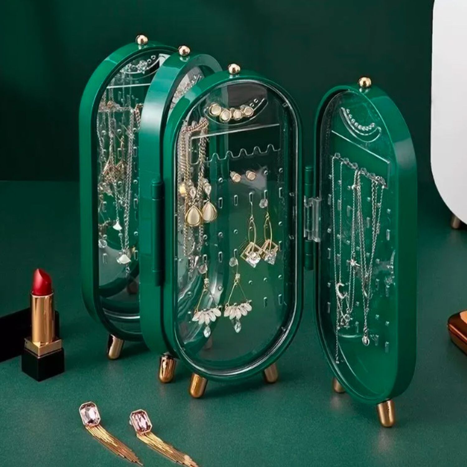Organizador De Joyas Verde image number 5.0