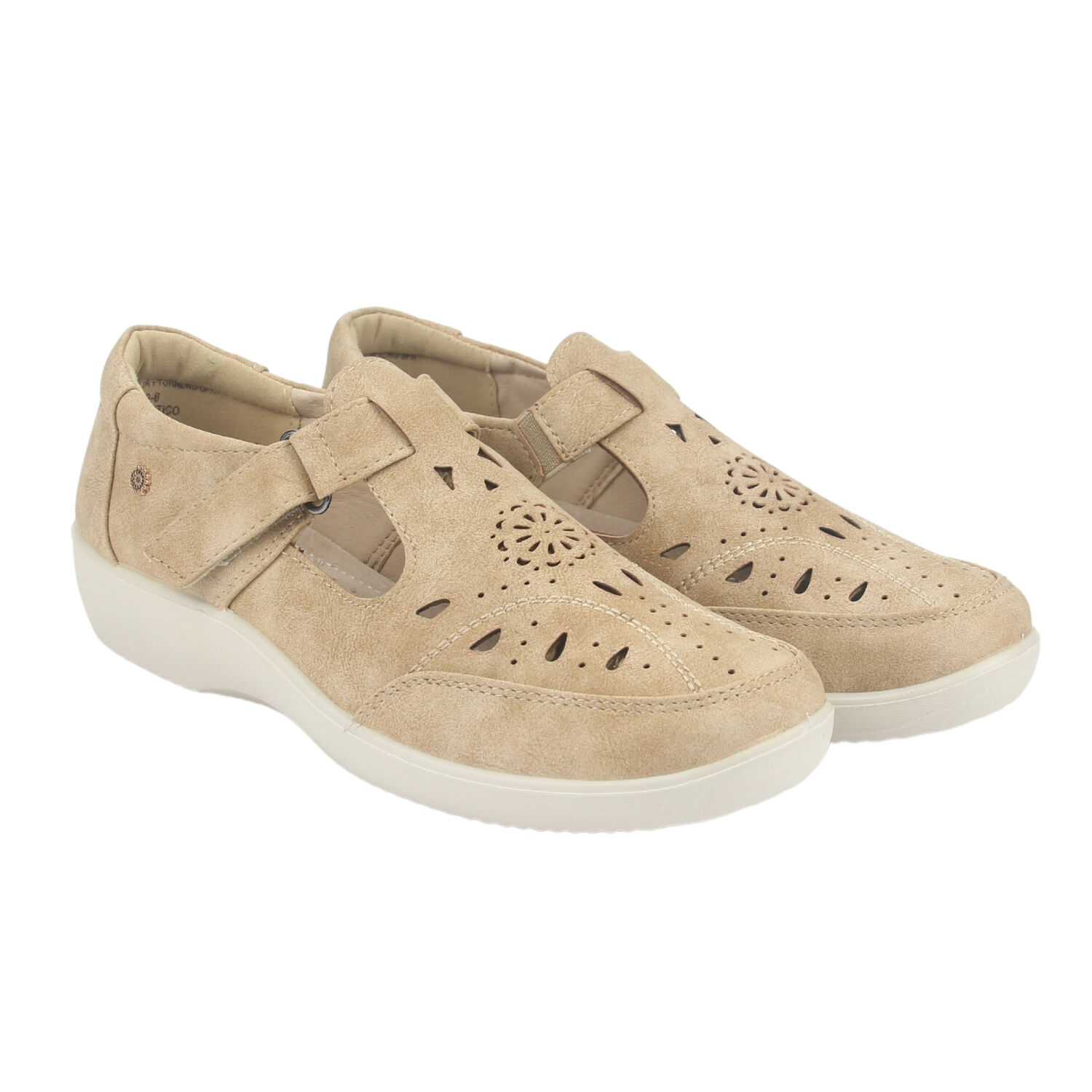 Zapato Chalada Mujer Dong-1 Beige Casual image number 4.0