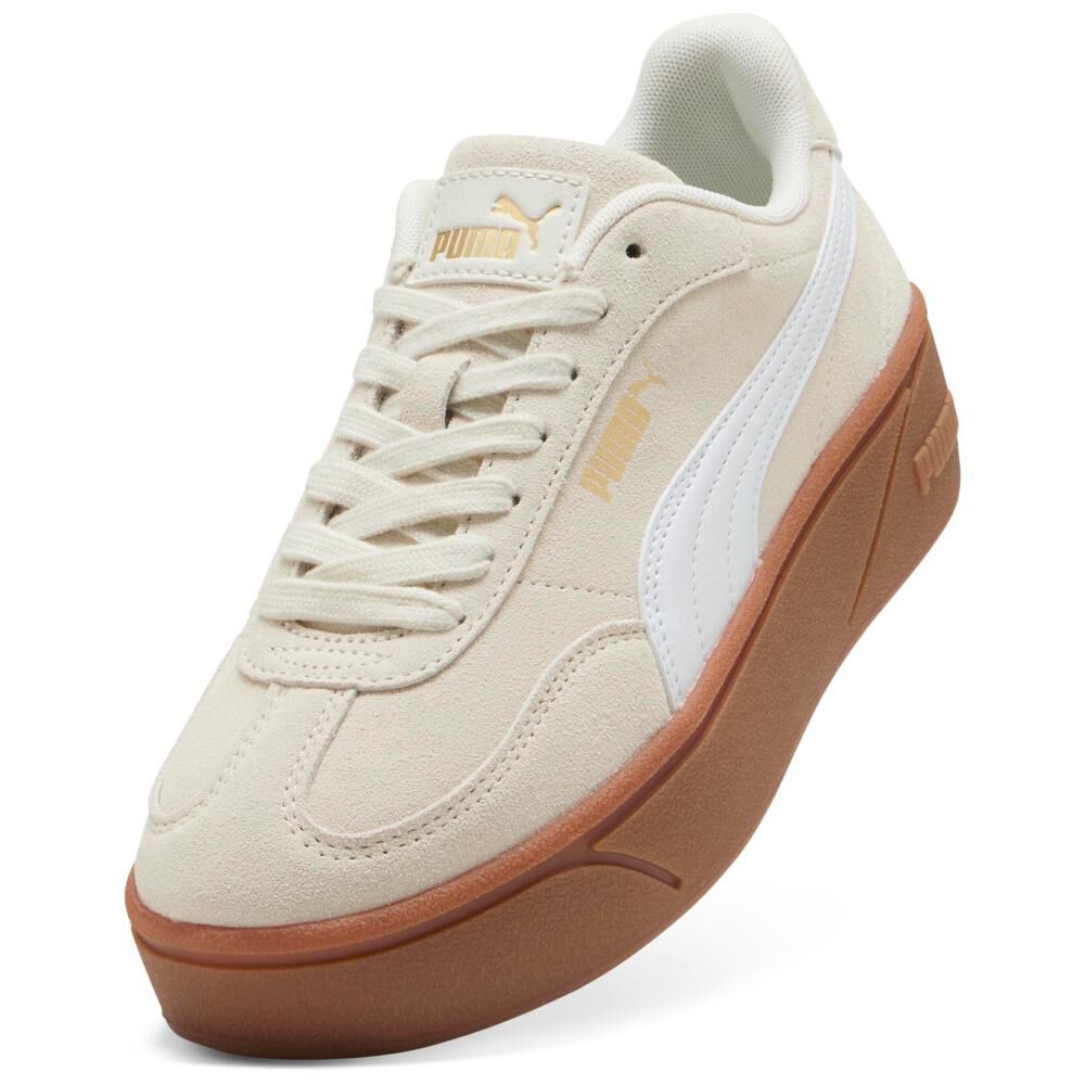 Zapatilla Urbana Mujer Puma Club Ii Era Platform Sd Crema image number 4.0