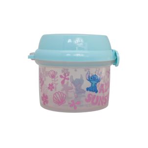 Porta Snack 280ml Stitch Vibes Disney