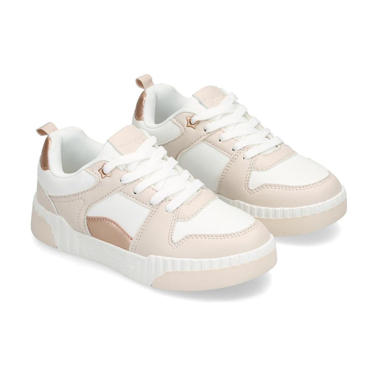 Zapatilla Infantil Topsis Beige image number 1.0