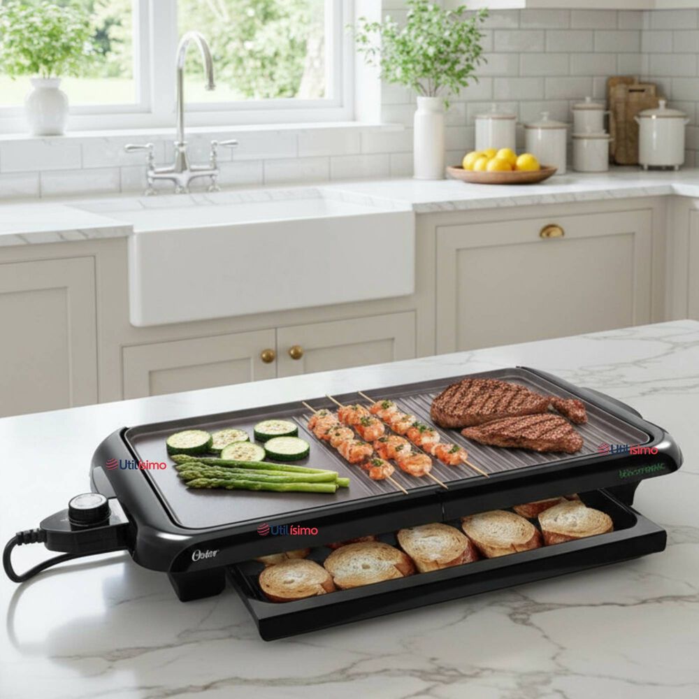 Parrilla El&eacute;ctrica Oster Bioceramic Ckstgr5085 image number 0.0