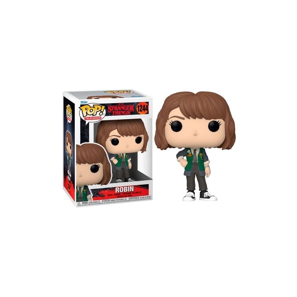 Figura Funko Pop Robin - Stranger Things #1244 image number 0.0
