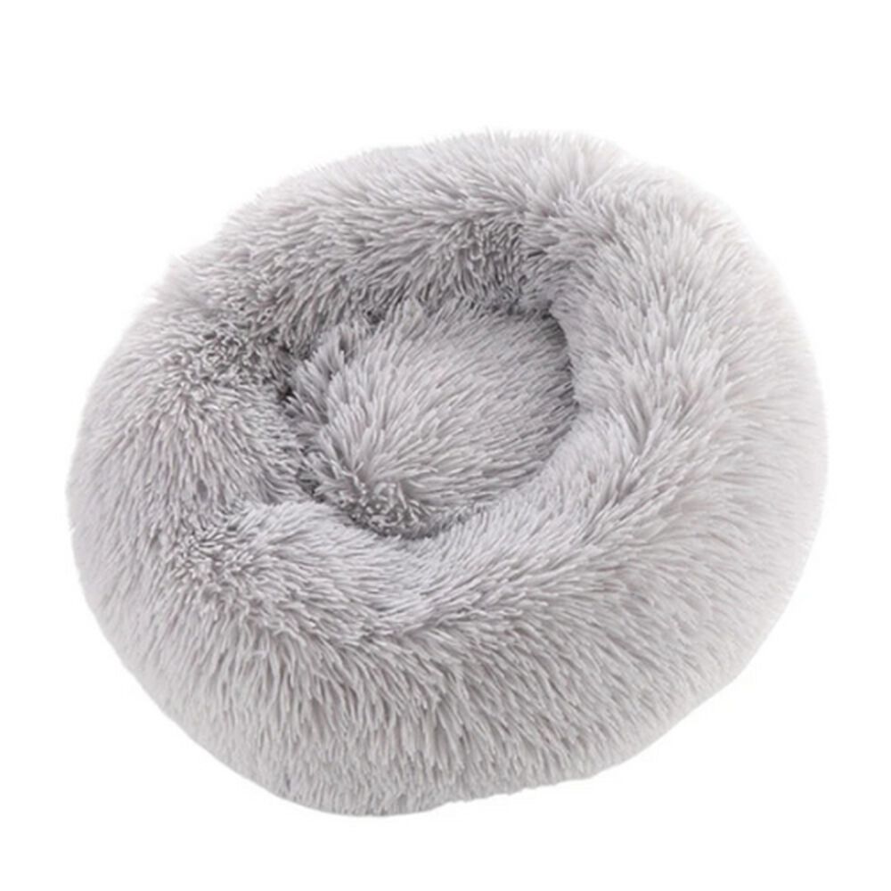 Cama Nido De Felpa Para Mascotas Con Forma De Rosca 50cm image number 1.0