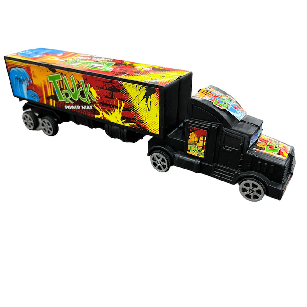 Juguete Camion Trailer Furgon Friccion image number 8.0