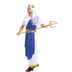 Disfraz Cosplay Poseidón Dios Del Mar Griego Disfraz Cosplay Poseidón Dios Del Mar Griego