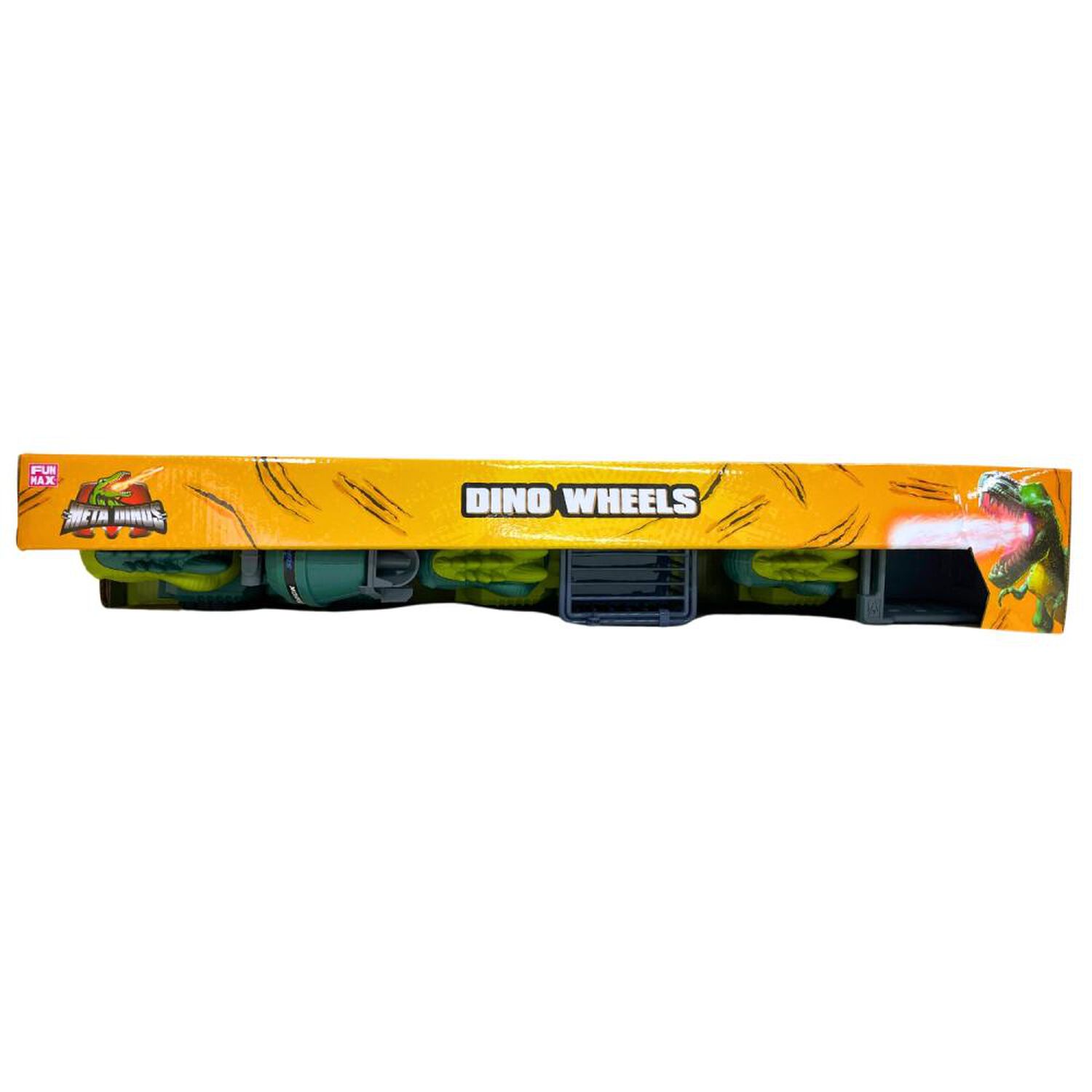 Veh&iacute;culo Free Wheel Metadino Dinosaur Truck 3pack image number 4.0