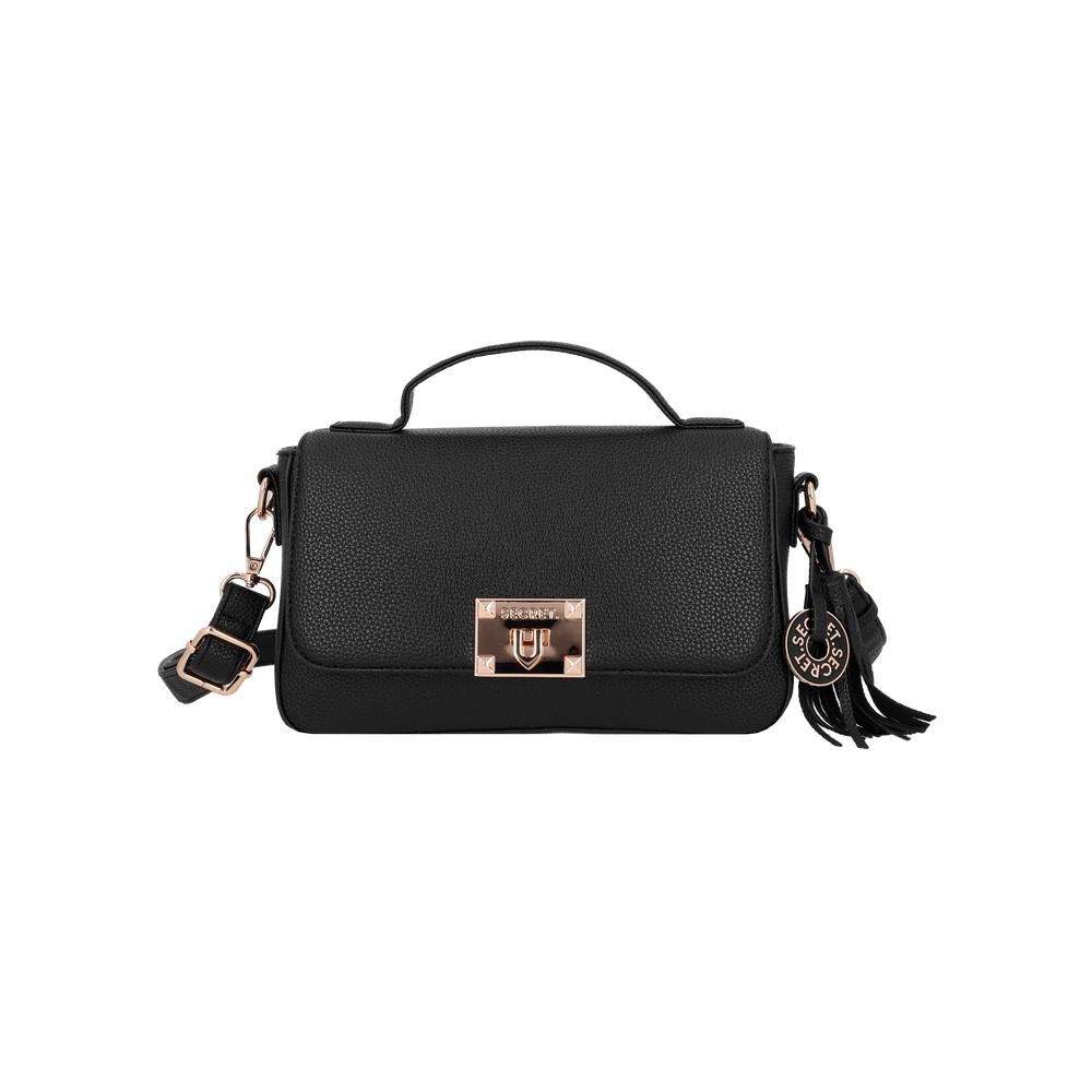 Bandolera Secret Cork St6 S Negro image number 0.0