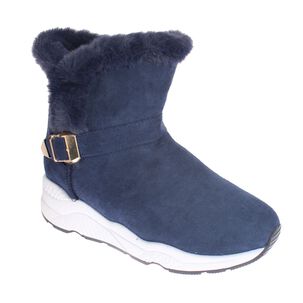 Bota Piel Azul V&iacute;a Franca Art. 52102b30345dblue