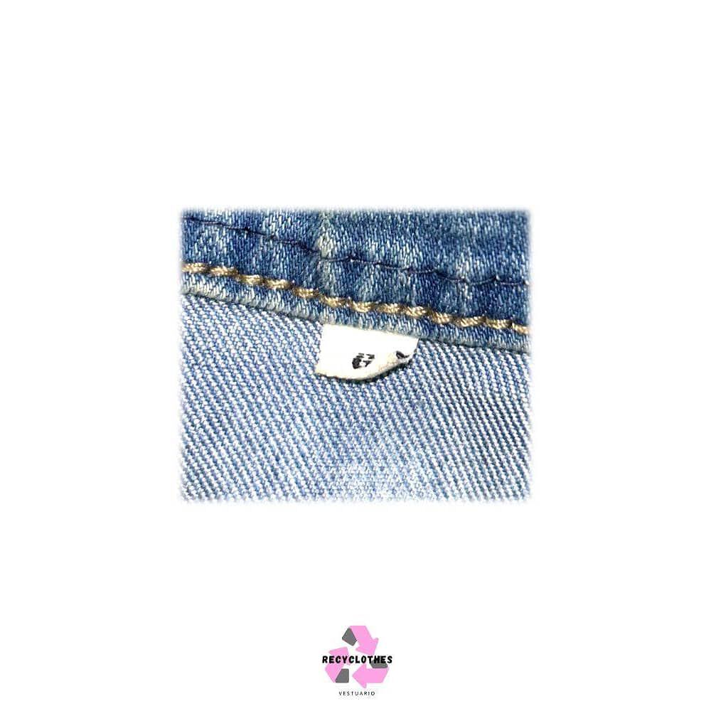 Chaqueta Jeans Azul Con Brillo Talla 6 image number 2.0