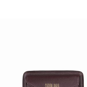 Billetera De Mujer Aria Café Carven