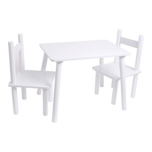 Mesa Con 2 Sillas De Madera