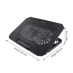 Base Refrigerante Notebook N99 Ventilador Luces Led 17