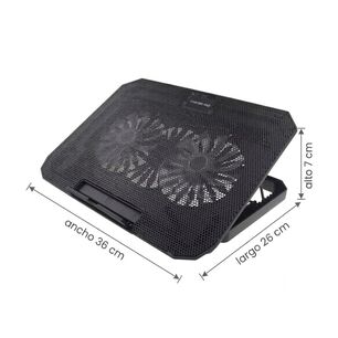 Base Refrigerante Notebook N99 Ventilador Luces Led 17
